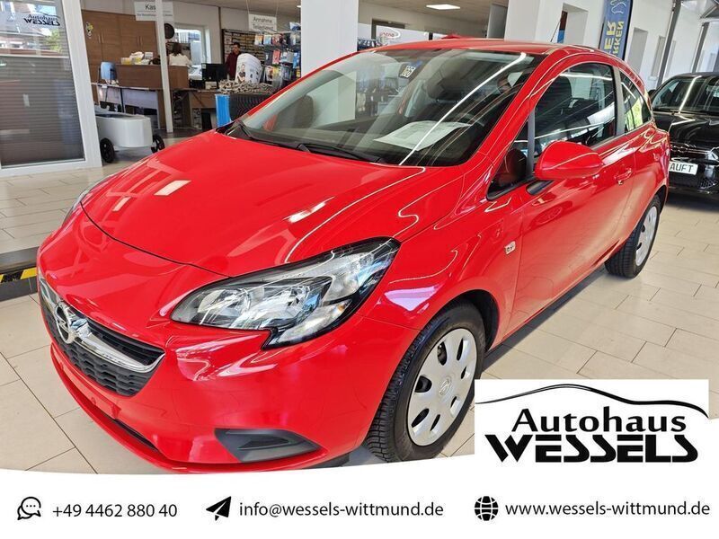 Rot Gebraucht 2019 Opel Corsa Edition Kleinwagen | 9.950 € (Fairer Preis) - Bild 1/4
