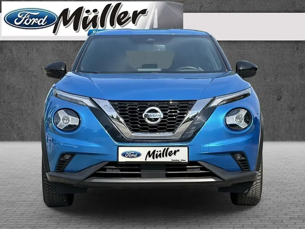 Gebraucht Nissan Juke Tekna 114 PS (83 kW) 2021 Vivid blue/caspian blue SUV