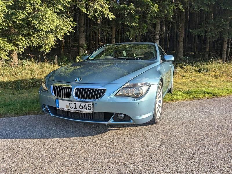 Blau Gebraucht 2005 BMW 128 Sport Line Coupé | 8.499 € - Bild 1/4