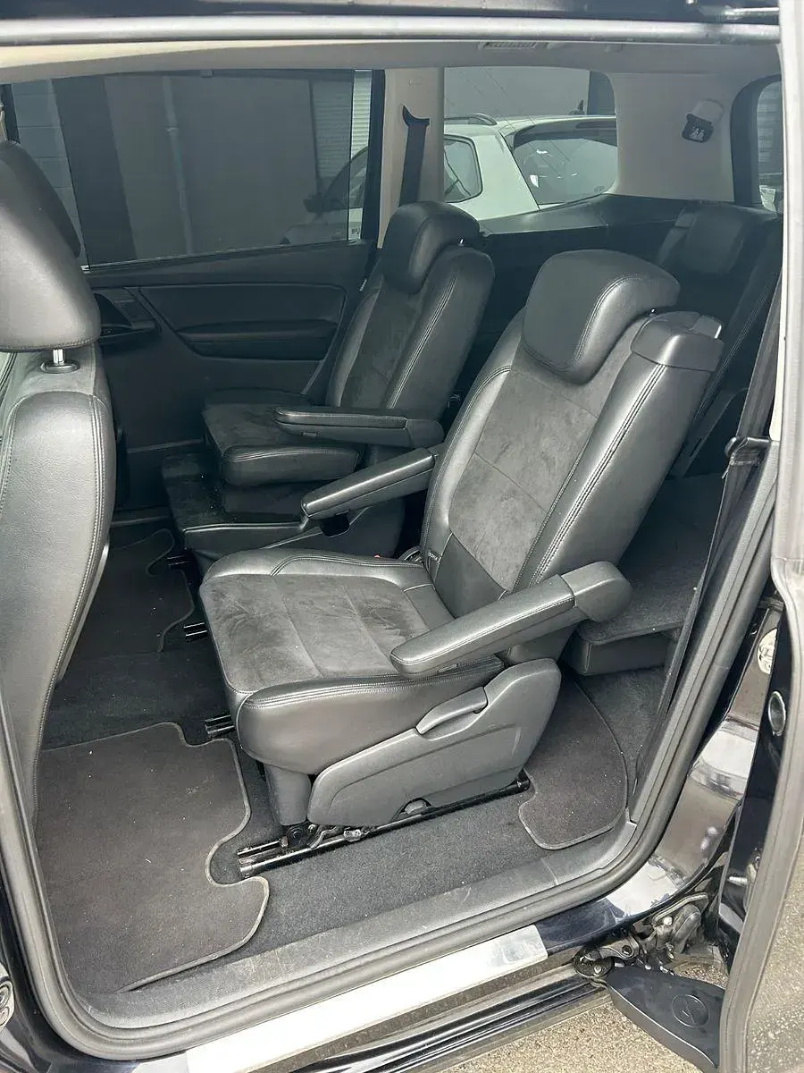 Brugt VW Sharan Highline 170 HK (125 kW) 2012 Sort MPV