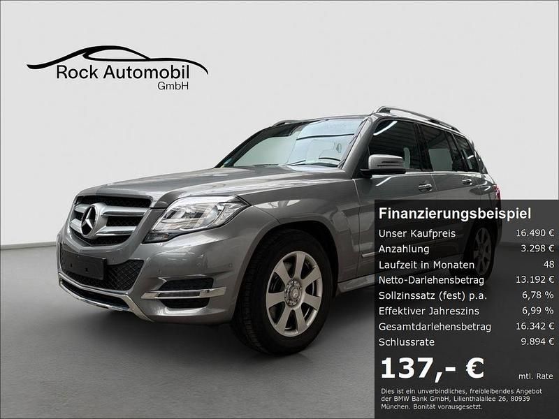 Silber Gebraucht 2014 Mercedes GLK220 SUV | 16.490 € (Fairer Preis) - Bild 1/4