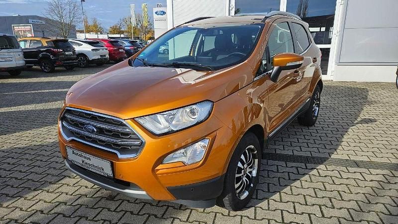 Calypsoorange (metallic) Gebraucht 2018 Ford Ecosport Titanium SUV | 11.490 € (Fairer Preis) - Bild 1/4