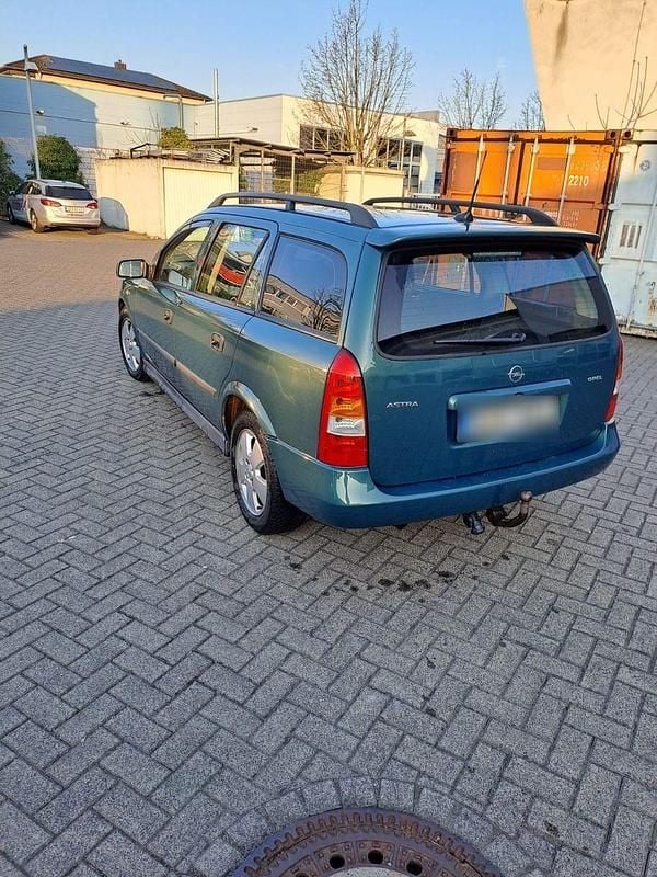 Gebraucht Opel Astra Njoy 101 PS (74 kW) 2002 Grün Kombi