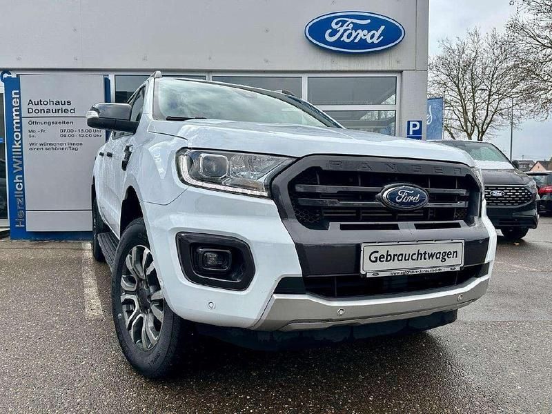 Frostweiß Gebraucht 2021 Ford Ranger Wildtrack Abholung | 34.990 € (Guter Preis) - Bild 1/4
