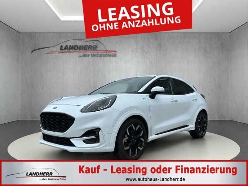 Agate black Gebraucht 2024 Ford Puma Gen-E ST-Line SUV | 20.405 € (Superpreis) - Bild 1/4