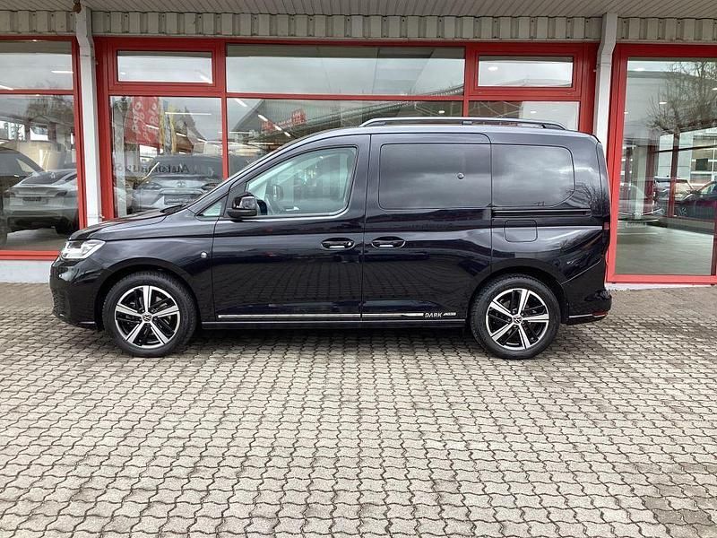 Gebraucht VW Caddy Dark Label 122 PS (89 kW) 2023 Schwarz Van / Kleinbus