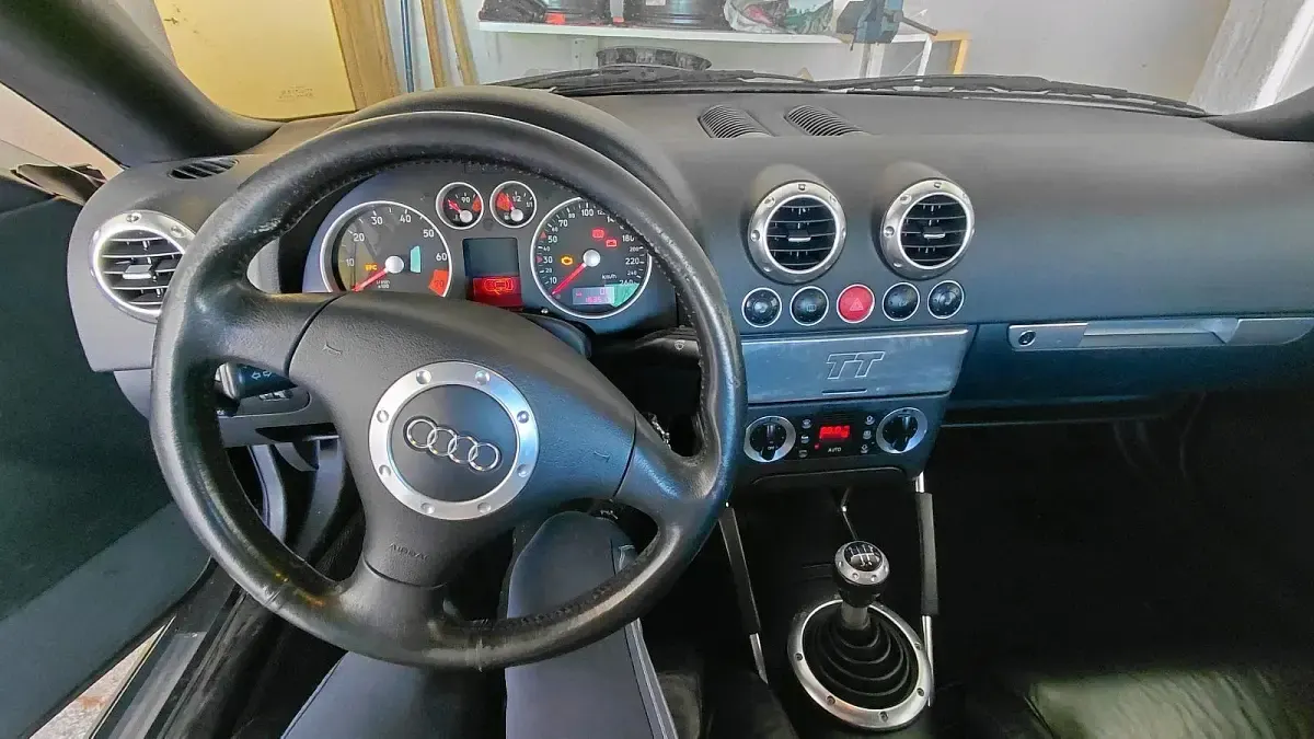 Gebraucht Audi TT Roadster 150 PS (110 kW) 2002 Schwarz Cabrio