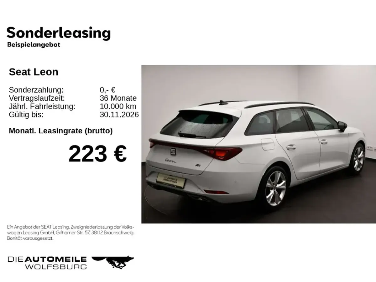 Gebraucht Seat Leon ST FR 150 PS (110 kW) 2025 Nevada weiss Kombi