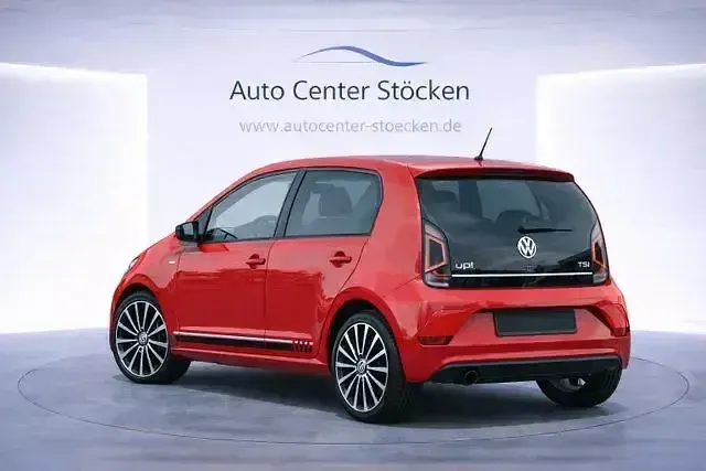 Gebraucht VW up! Beats 90 PS (66 kW) 2018 Rot Kleinwagen