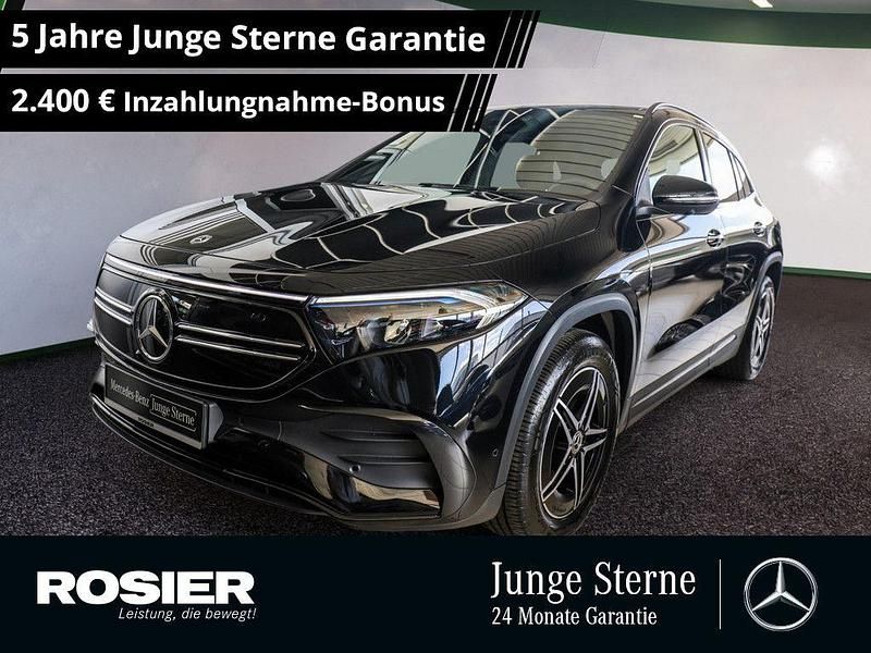 Schwarz / kosmosschwarz Gebraucht 2023 Mercedes EQA250 Advanced Plus SUV | 39.855 € (Teuer) - Bild 1/4