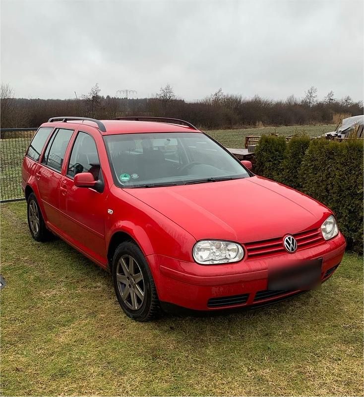 Gebraucht VW Golf IV 101 PS (74 kW) 2003 Rot Kombi