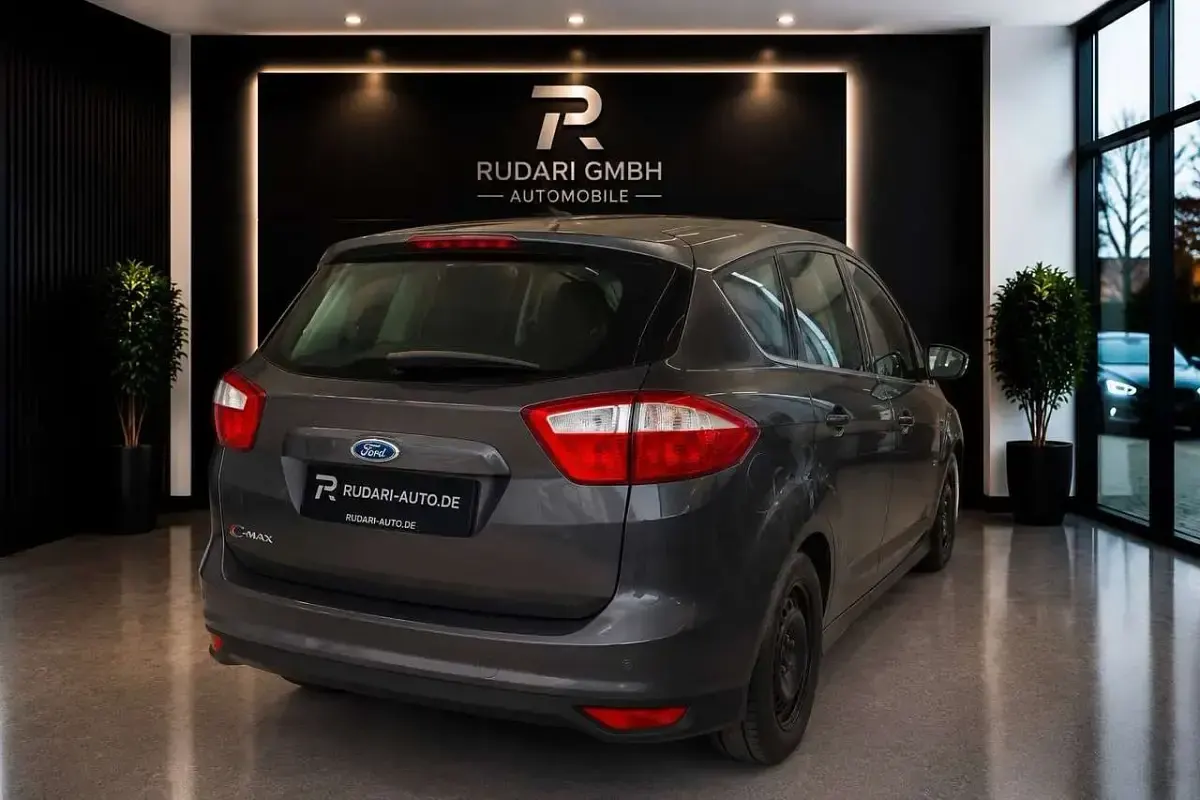 Gebraucht Ford C-MAX Titanium 125 PS (91 kW) 2013 Grau Van / Kleinbus