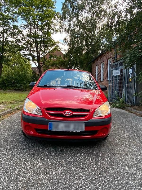 Rot Gebraucht 2007 Hyundai Getz Kleinwagen | 750 € - Bild 1/4