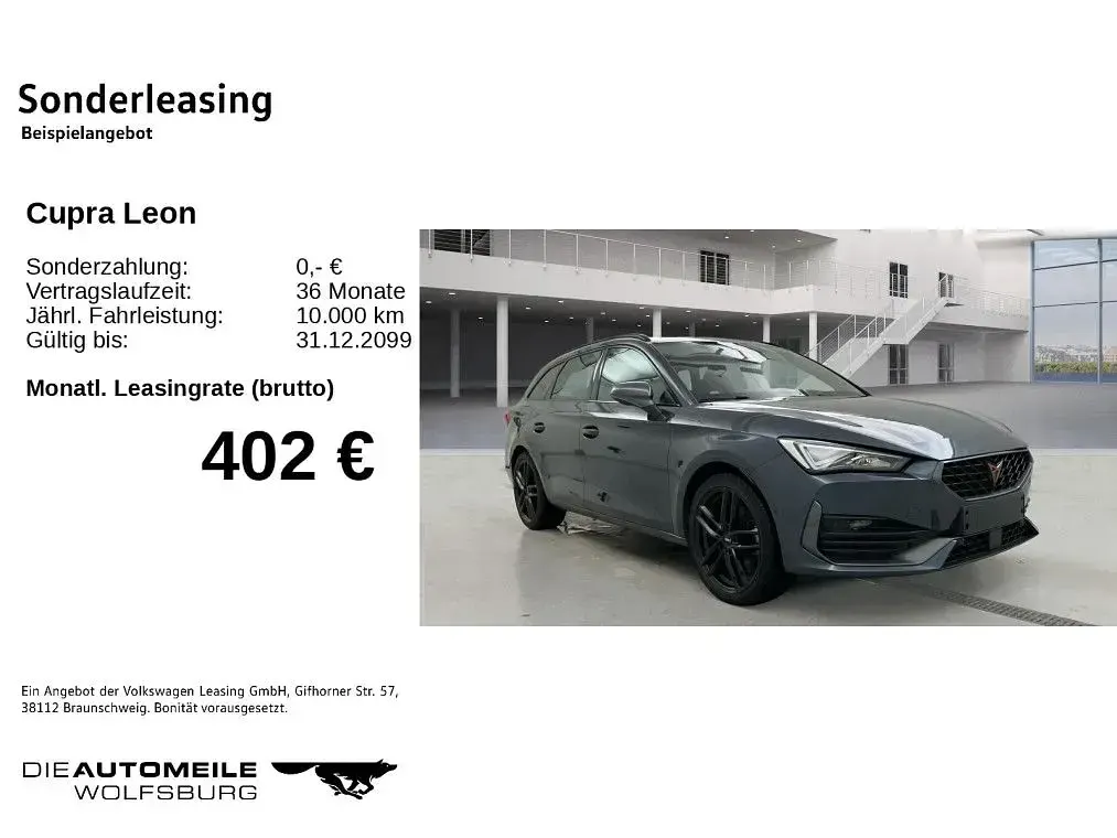 Second-hand Cupra Leon 150 CP (110 kW) 2023 Gri Break