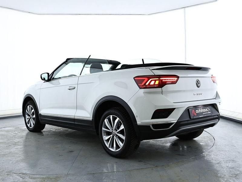 Gebraucht VW T-Roc Cabriolet Style 150 PS (110 kW) 2022 Weiß Cabrio