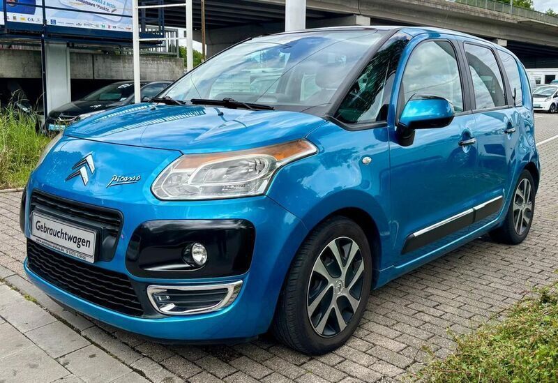 Blau Gebraucht 2009 Citroën C3 Picasso Exclusive Van / Kleinbus | 1.150 € (Guter Preis) - Bild 1/4