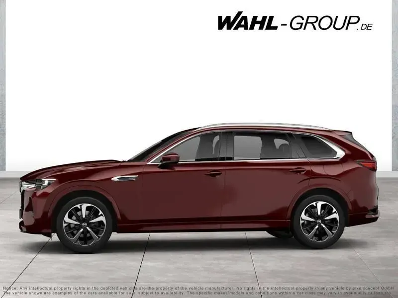 Neu Mazda CX-80 Homura-Line 254 PS (186 kW) 2026 Rot SUV