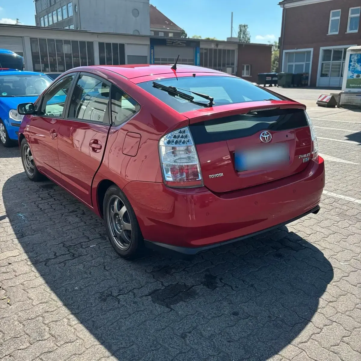 Gebraucht Toyota Prius 77 PS (56 kW) 2008 Rot Kleinwagen