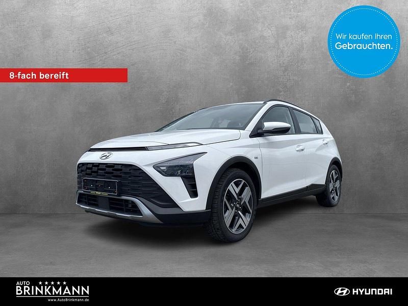 Polar white / sol Gebraucht 2022 Hyundai Bayon Edition SUV | 20.988 € (Etwas zu teuer) - Bild 1/4