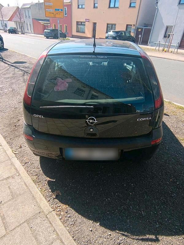 Gebraucht Opel Corsa 55 PS (40 kW) 2002 Schwarz Kleinwagen