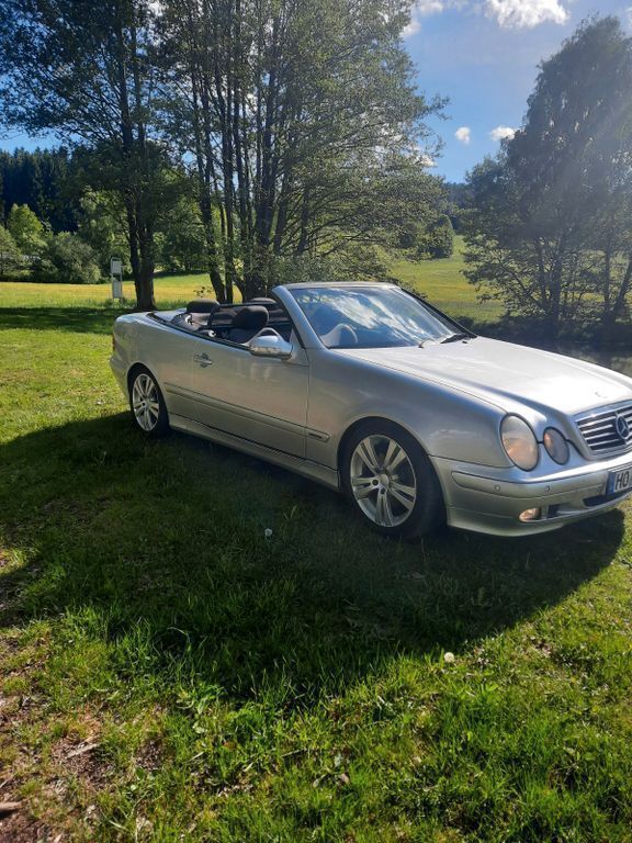 Silber Gebraucht 2001 Mercedes CLK200 Elegance Cabrio | 2.950 € (Fairer Preis) - Bild 1/4