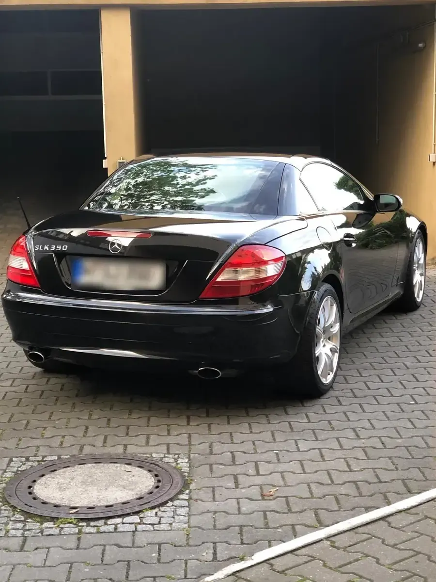 Gebraucht Mercedes SLK350 272 PS (200 kW) 2004 Schwarz Cabrio