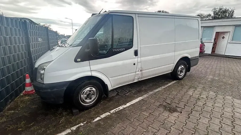 Gebraucht Ford Transit 101 PS (74 kW) 2012 Weiß Van / Kleinbus