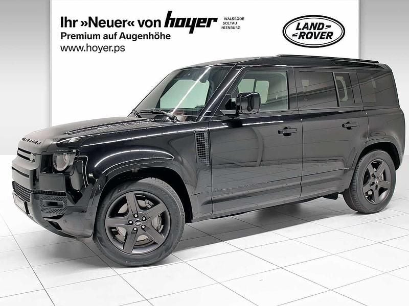 Santorini black Gebraucht 2024 Land Rover Defender SE Dynamic SUV | 79.780 € (Fairer Preis) - Bild 1/4