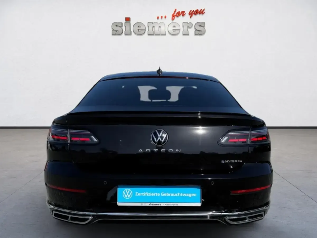 Gebraucht VW Arteon R-line 218 PS (160 kW) 2021 Schwarz Coupé
