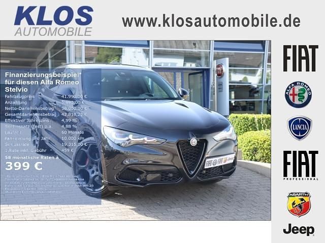 Schwarz Gebraucht 2023 Alfa Romeo Stelvio Competizione SUV | 41.990 € (Teuer) - Bild 1/4