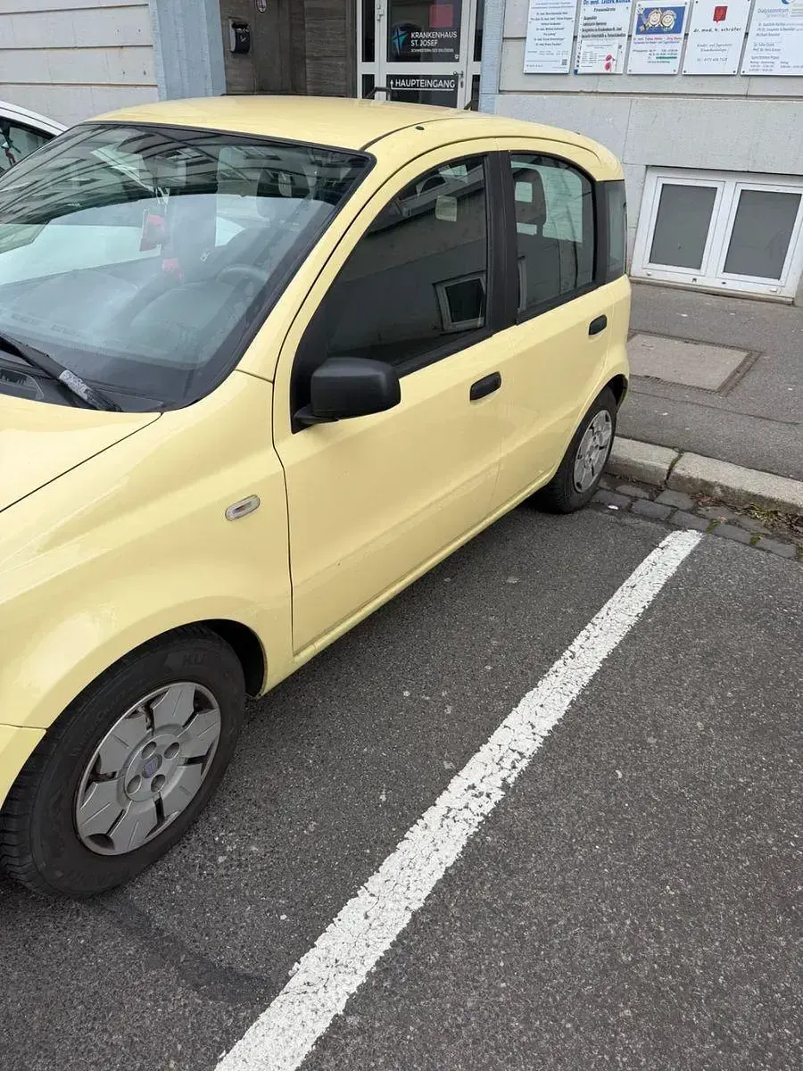 Gebraucht Fiat Panda 54 PS (39 kW) 2009 Gelb Kleinwagen
