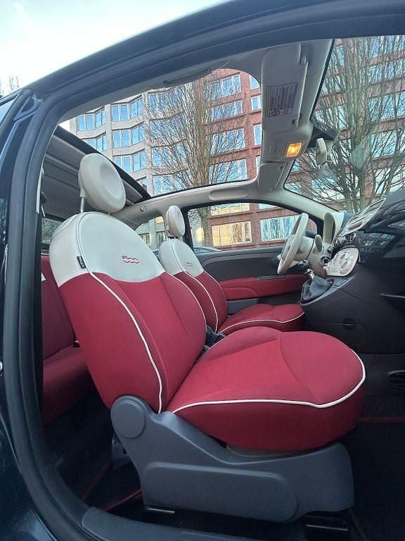 Second-hand Fiat 500C Pop 101 CP (74 kW) 2010 Albastru Cabrio