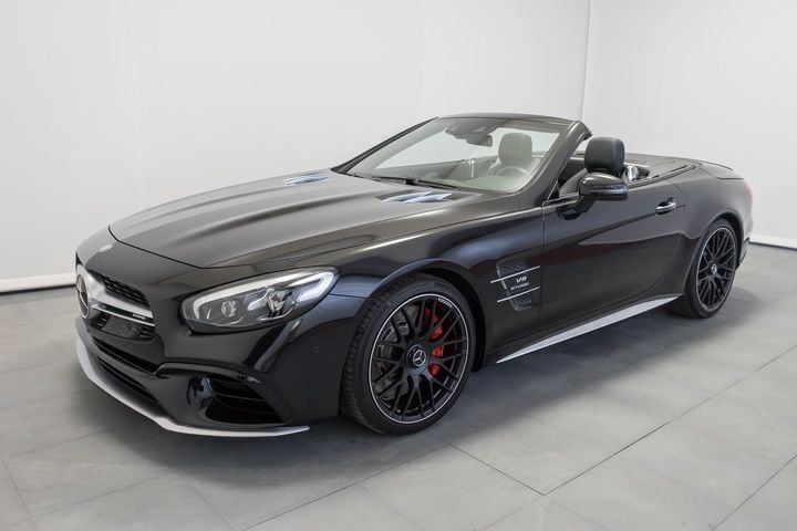 Schwarz Gebraucht 2016 Mercedes SL63 AMG AMG Cabrio | 92.950 € (Fairer Preis) - Bild 1/4