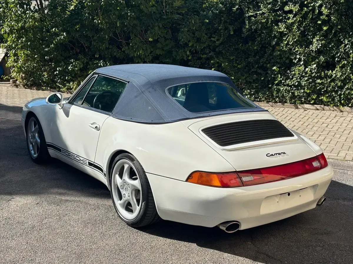 Gebraucht Porsche 993 272 PS (200 kW) 1995 Weiß Cabrio