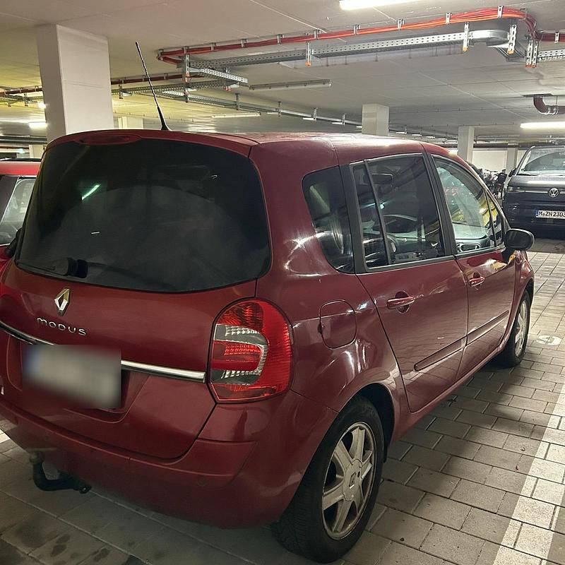Gebraucht Renault Modus 101 PS (74 kW) 2008 Rot Van / Kleinbus