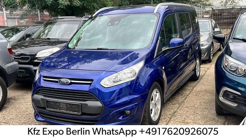 Blau Gebraucht 2017 Ford Tourneo Titanium Van / Kleinbus | 9.500 € (Superpreis) - Bild 1/4
