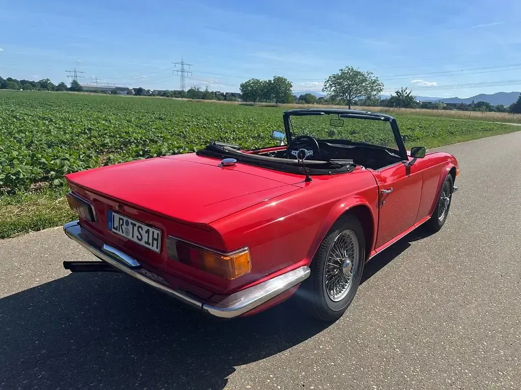 Gebraucht Triumph TR6 95 PS (69 kW) 1972 Rot Cabrio