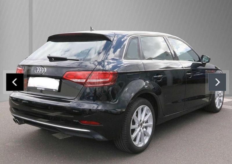 Gebraucht Audi A3 Sportback Design 150 PS (110 kW) 2018 Schwarz Kleinwagen
