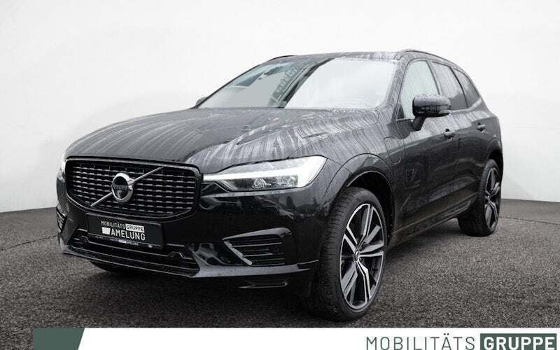 Onyx schwarz Gebraucht 2021 Volvo XC60 R-Design SUV | 42.390 € (Superpreis) - Bild 1/4