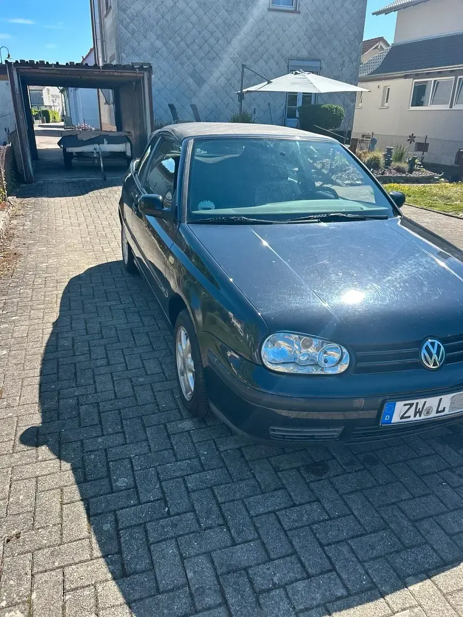 Occasion VW Golf 75 ch (55 kW) 1999 Noir Cabriolet