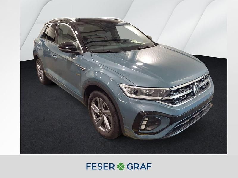 Petroleum blue metallic Gebraucht 2025 VW T-Roc R-line SUV | 29.980 € (Fairer Preis) - Bild 1/4