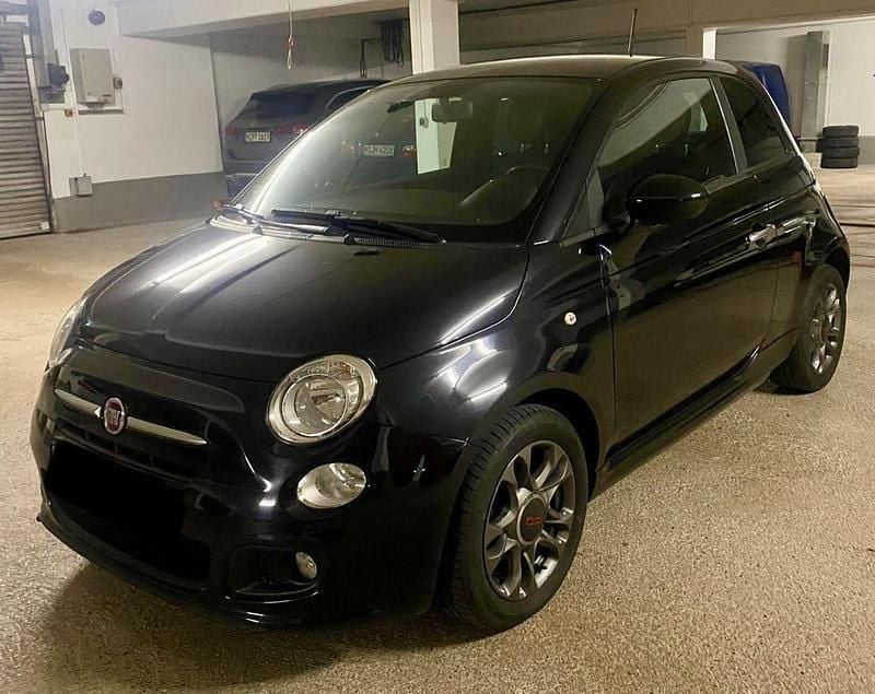 Schwarz Gebraucht 2015 Fiat 500 Sport Limousine | 5.950 € (Guter Preis) - Bild 1/4