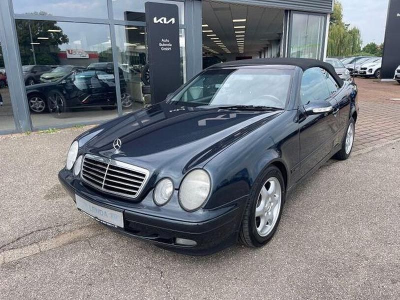 Gebraucht Mercedes CLK200 Elegance 136 PS (100 kW) 1999 Blau Cabrio