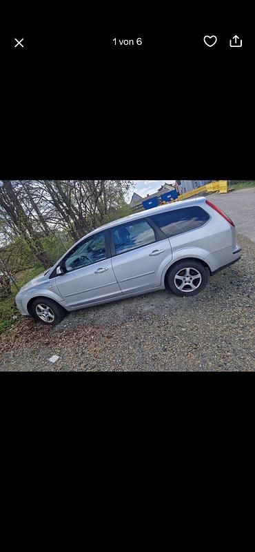 Gebraucht Ford Focus Style 109 PS (80 kW) 2007 Silber Kombi