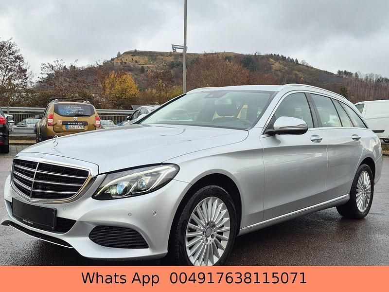 Silber Gebraucht 2016 Mercedes C220 Kombi | 14.500 € (Guter Preis) - Bild 1/4