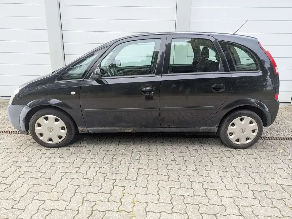 Gebraucht Opel Meriva Edition 101 PS (74 kW) 2005 Schwarz Van / Kleinbus