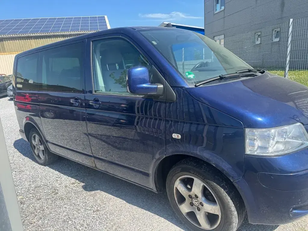 Usata VW T5 131 CV (96 kW) 2006 Blu Furgone