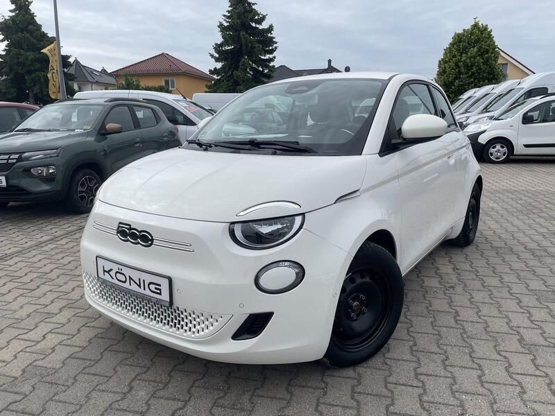 Weiß Gebraucht 2023 Fiat 500e Kleinwagen | 24.999 € (Teuer) - Bild 1/4