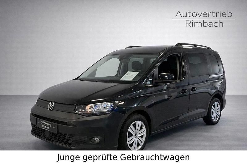Gebraucht VW Caddy 122 PS (89 kW) 2022 Schwarz Van / Kleinbus