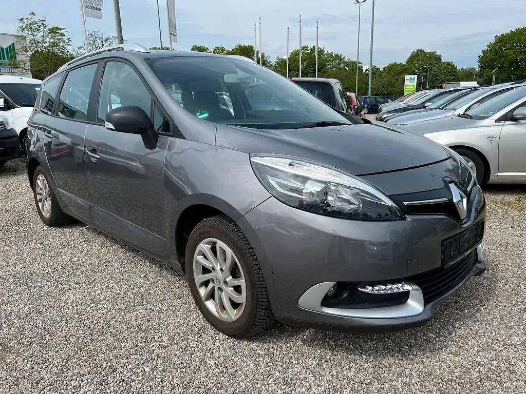 Gebraucht Renault Scénic III Initiale Paris 132 PS (97 kW) 2014 Grau Van / Kleinbus